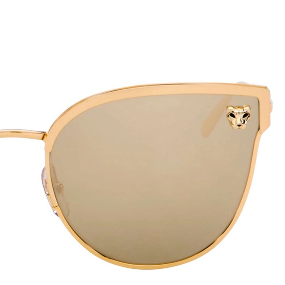 🔥PANTHÈRE DE CARTIER SUNGLASSES NIB! - Picture 2 of 16